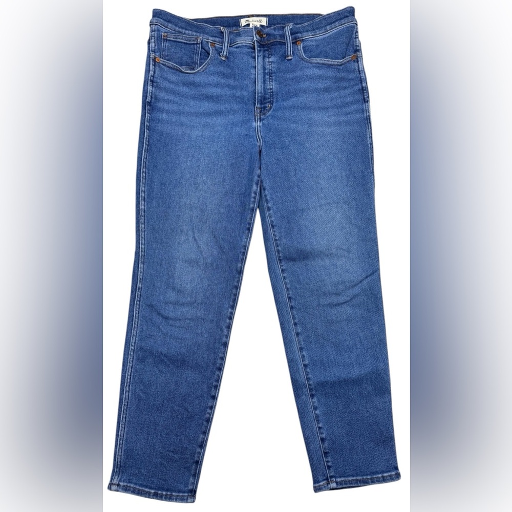 Madewell Stovepipe High Rise Light Wash Jean Womens 31